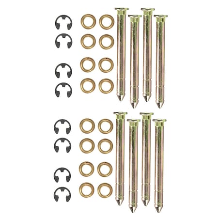 Aic Replacement Parts Door Hinge Pins Pin Bushing Kit Set Fits Ford Bronco F150 F250 F350 SHN20-0209_x4
